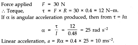 NCERT Solutions for Class 11 Physics Chapter 7 System of Particles and Rotational Motion Q14