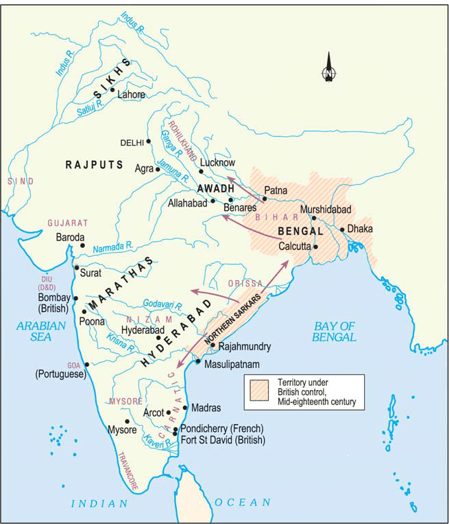 Medieval India: 18th Century Political Formations - myTechMint